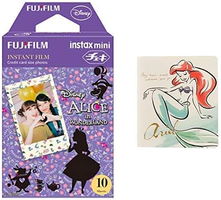 Amazon セット買い Fujifilm インスタントカメラ チェキ用フィルム 10枚入 絵柄 ふしぎの国のアリス Instax Mini Alice Ww 1 Fujicolor チェキアルバム アリエル 32枚収納 55 フィルム 通販
