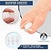 Dr. Frederick's Original Gel Toe Separators - 6 ct - Soft Spacers for Bunions, Overlapping Toes & Pain Relief - Variety Pack - Includes Small/Medium/Large