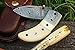 DKC Knives (20 5/18) DKC-43 WHITE THUMB Damascus Steel Folding Pocket Knife 3.5