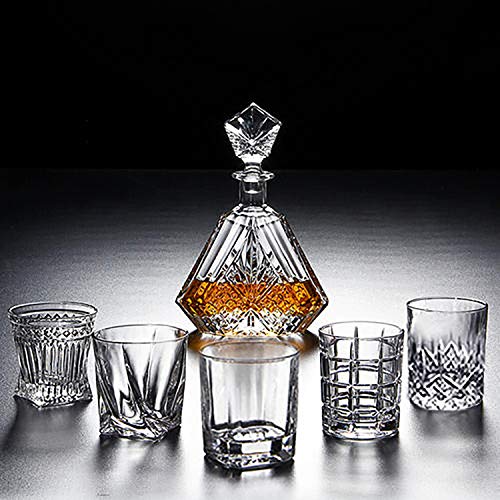 DeeCoo Whiskeygläser, Premium-Scotch-Gläser, 10 Stück, 325 ml, 6 Stück, altmodische Whiskeygläser, Stil-Gläser für Bourbon-/Rum-Gläser/Bar-Trinkgläser, Whiskeygläser (gemischt) – Bild 8