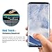 [2Pack] Galaxy S9 Tempered Glass Screen Protector, 3D Curved [Liquid Dispersion Tech] 9H Hardness,Easy Install for Samsung Galaxy S9 (2Pack-S9)