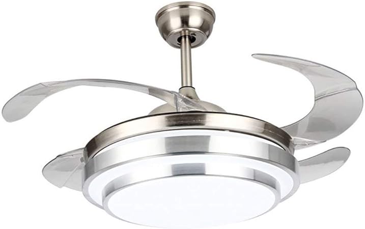 Lgoodl Modern Minimalist 42 Inch Remote Ceiling Fan With Four