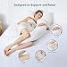 Sable Body Pillow Pregnancy Maternity with Adjustable Elastic Band, Ergonomic Maternity Pillow for Comfortable Sleeping & Nursing Support (Machine Washable Zipped Cover, Hypoallergenic Fill)