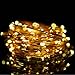ATTAV LED Fairy Lights, USB Operated Starry String Lights Waterproof 33 Feet 100 LEDs Copper Wire Moon Lights for Bedroom, Christmas, Parties, Wedding, Centerpiece, Decoration, Teepee (Warm White)