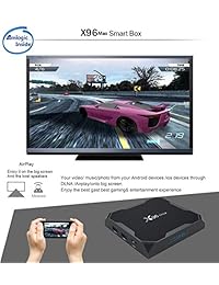 X96Max Smart TV Box Android 8.1 Amlogic S905X2 Reproductor de red 4K HD 4+32 Box Media Player