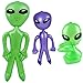 NES 3 Pack - 1 Huggable, 24 and 36 Inch Inflatable Aliens Toys