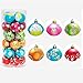 Hot Sale! Clearance!Todaies-24PC Christmas Tree Xmas Balls Decorations Baubles Party Wedding Ornament 6cm (6cm, Multicolor)
