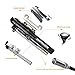 Bodyguard Mini Bike Pump - Reliable Hand Air Pump, Presta and Schrader Valve Compatible with Road, Mountain and BMX Bicycle Tires, High Pressure 260 Psi, 7.3 inches