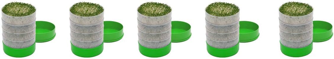 Deluxe Kitchen Crop 4-Tray Seed Sprouter by VICTORIO VKP1200 (5-(Pack))