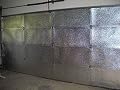 Supershield 2 Car Garage Door Kit 16W x 8H (Fits 14ft-16ft) R Value 8 Non Fiberglass Reflective Foil Foam Core DIY Insulation Weatherization (Foil Tape, Knife, Squeegee) Water Proof/Made in USA