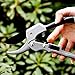 CoZroom Professional Bypass Pruning Shears, Hand Pruners, Garden Clipper – Ideal for Trees, Flowers, Stems, Shrubs and Branches