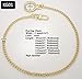 k-craft KG01 30cm Purse Metal keyring Chain Strap Replacement Gold Shoulder Strap Handbag