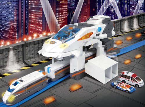 Takaratomy Plarail Hyper Guardian Ground Gainer Fusion Set ...