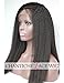 Chantiche Natural Looking Italian Yaki Glueless Full Lace Wigs with Baby Hair for Black Women Best Brazilian Remy Human Hair Wig Light Brown Lace 130 Density 16inch #1B