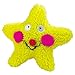 Zanies Smiling Star Dog Toys, Yellow Star, 7.5