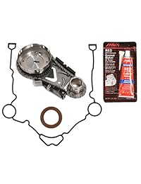 Evergreen tktcs5057 04 10 Chrysler Dodge Jeep V8 Hemi 5.7 6.1 Kit de cadena de distribución Temporización Junta para cubierta