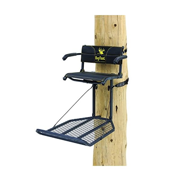 Rivers Edge RE556 Big Foot TearTuff XL Liege, Hebel-Hänger Baumständer mit TearTuff aufklappbarem Netzsitz, übergroße 95…