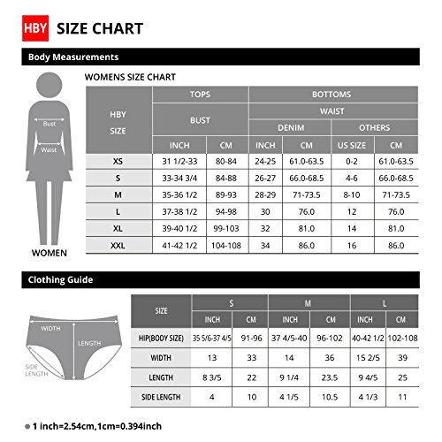 HBY 6 Pack Women's Comfort Soft Stretch Cotton Underwear Hipster Panties