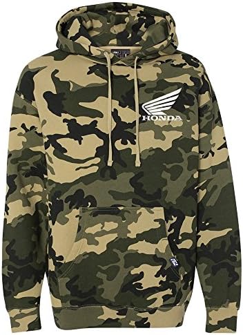 Honda Motocross Camo Hoodie Pullover Fan Apparel Size Medium