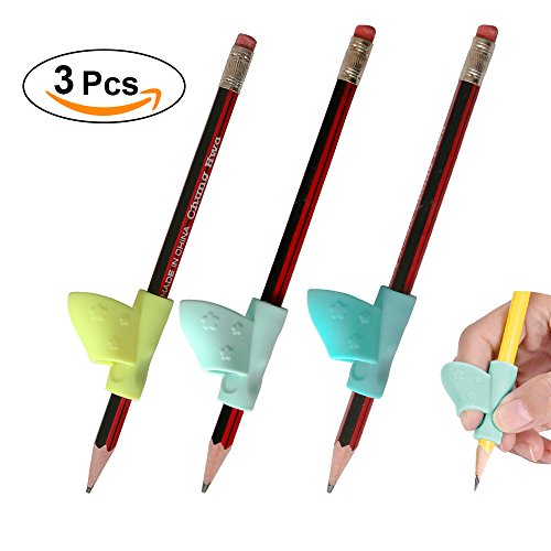 Buy Ergonomic Training Children Pencil Grip, Pencil Holder, Pen Writing Aid Grip Posture