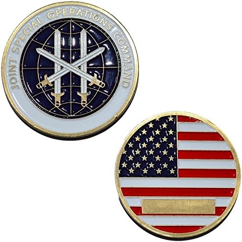 Joint Special Operations Command / American Flag - Challenge Coin