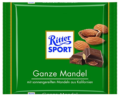 Шоколад ritter Sport мол цел/минд 0.100 (4000417023605)
