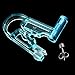 2 PCS Disposable Safety Asepsis Ear Piercing Gun Unit Tool With Ear Stud Asepsis Pierce Kit (White)