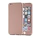 iPhone 6S Plus Case, Pandawell 360 Degree All-round Full Body Protection Hard Slim Case with Tempered Glass Screen Protector for Apple iPhone 6 Plus/6S Plus 5.5 inch (Rose Gold)