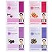 Dermal Collagen Essence Full Face Facial Mask Sheet 8 Combo Pack (Set-D)