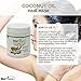 Biofinest Coconut Oil Hair Mask - with 100% Organic Shea Butter, Rosehip, Vitamin E- Deep Conditioner for Dry/ Damaged/ Color Treated Hair (250g)