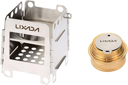 lixada folding wood stove
