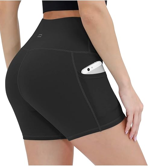 Yoga shorts with side pockets Clearance