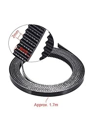 Anet GT2 Timing cinturón con 16 dientes Timing Polea, 1 5.6 foot material PU con alambre de acero 6 mm. correa dentada + 2pcs orificio 5 mm. 16 dientes Timing Polea para Anet A6 A8 impresora 3d