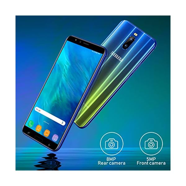 Sim-Free-Mobile-Phones-Dual-Sim-Phone-Unlocked-61-Inch-Full-screen-Android-90-Quad-Core-3GB-16GB-4800mAh-8MP5MP-Dual-Cameras-Facial-Recognition-Wifi-Bluetooth-GPS-Gradient-Gold Sim Free Mobile Phones, Dual Sim Phone Unlocked, 6.1 Inch Full-screen, Android 9.0 Quad-Core 3GB + 16GB, 4800mAh, 8MP…
