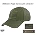 Condor Flex Tactical Cap (OD Green, S/M) + FREE Flag Patch