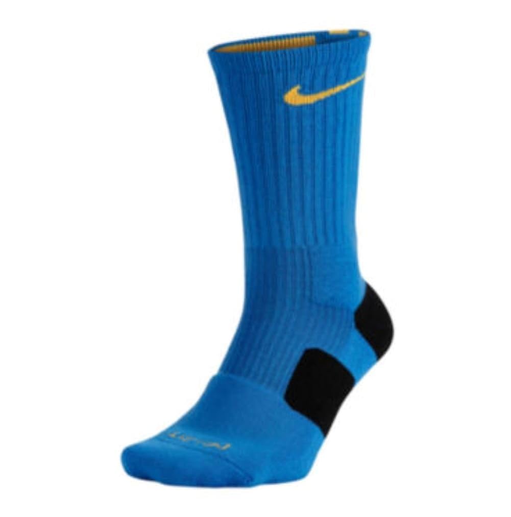 blue and yellow nike socks