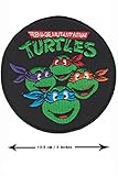 Teenage Mutant Ninja Turtles Movie Cartoon Superhero Logo Kid Baby Boy Jacket T shirt Patch Sew Iron on Embroidered Symbol Badge Cloth Sign Costume By Prinya Shop