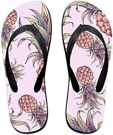Pink Pineapple Fruit Unisex Dry Thong Flip-flops Colorful\r\n Natation Home Great For Women &amp; Men Sea Sports