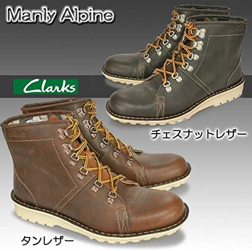 Amazon クラークス 700c レースアップワークブーツ アウトドア ミリタリーメンズブーツ Manly Alpine ブーツ