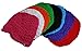Women's Colorful Hair Net - Mesh Hair Net - Value Pack- 12 Beautiful Hair Net Snood - Crochet Hair Net