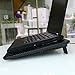 AUKEY Laptop Cooling Pad, Laptop Cooler with 2 Blue LED Fans, 2 USB Ports, and Adjustable Stands for Laptop Up to 17