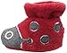ACORN Easy Critter Kids Bootie Slipper,Ladybug,Toddler XX-Large (8-9 Shoe Size)