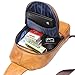 BISON DENIM Genuine Leather Crossbody Sling Bag Mens Chest Bag One Shoulder Bag Travel Unbalance Backpack