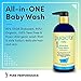 PURA D'OR Baby Wash & Shampoo, 16 oz (B0773Q174V)