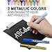 Acrylic Paint Markers Pen,12 Colors Premium Paint Pens for Painting on Rock, Glass, Canvas, Metal, Wood, Ceramic, Easter Egg, DIY Craft Projects