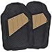 Motor Trend FlexTough 2 Tone Rubber Car Floor Mats for Auto - Heavy Duty All Season Black & Beige