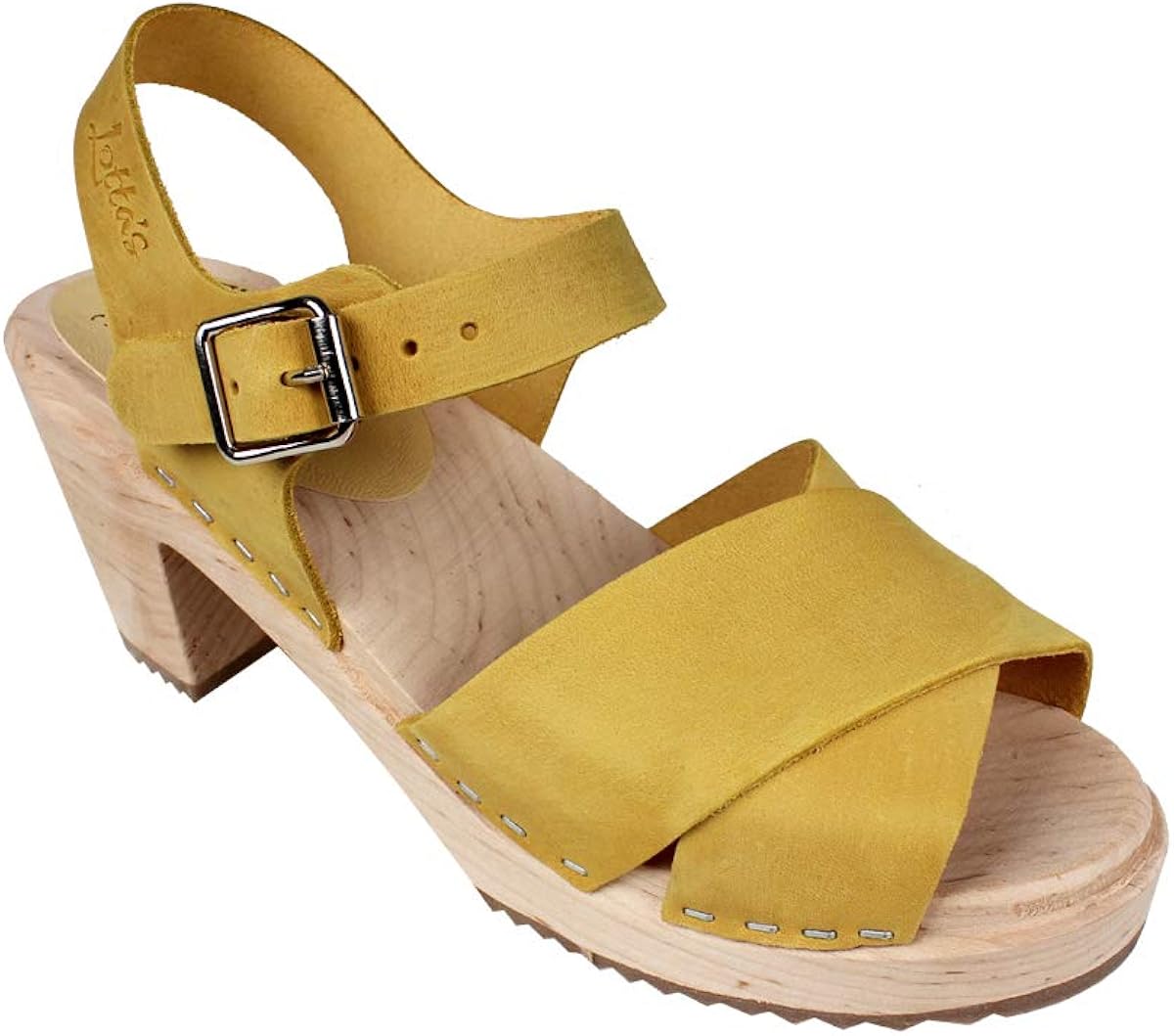 Yellow swedish clogs Clearance