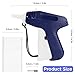 Sarissa Price Tag Gun Retail Hang Tagging Gun Clothes Lable Tagger Attacher with 6 Extra Steel Needles and 2054pcs Barbs Fasteners, Blue