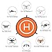 POKONBOY D75cm Drone Landing Pad for DJI Mavic Pro, DJI Spark, Phantom 3 Phantom 4 Inspire 1 and All Other Quadcopters
