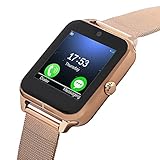 Smartwatch, Collasaro Sweatproof Smart Watch Phone with Camera and SIM Card Slot, Smart Watch for Android Samsung LG Sony HTC Oppo Smartphones